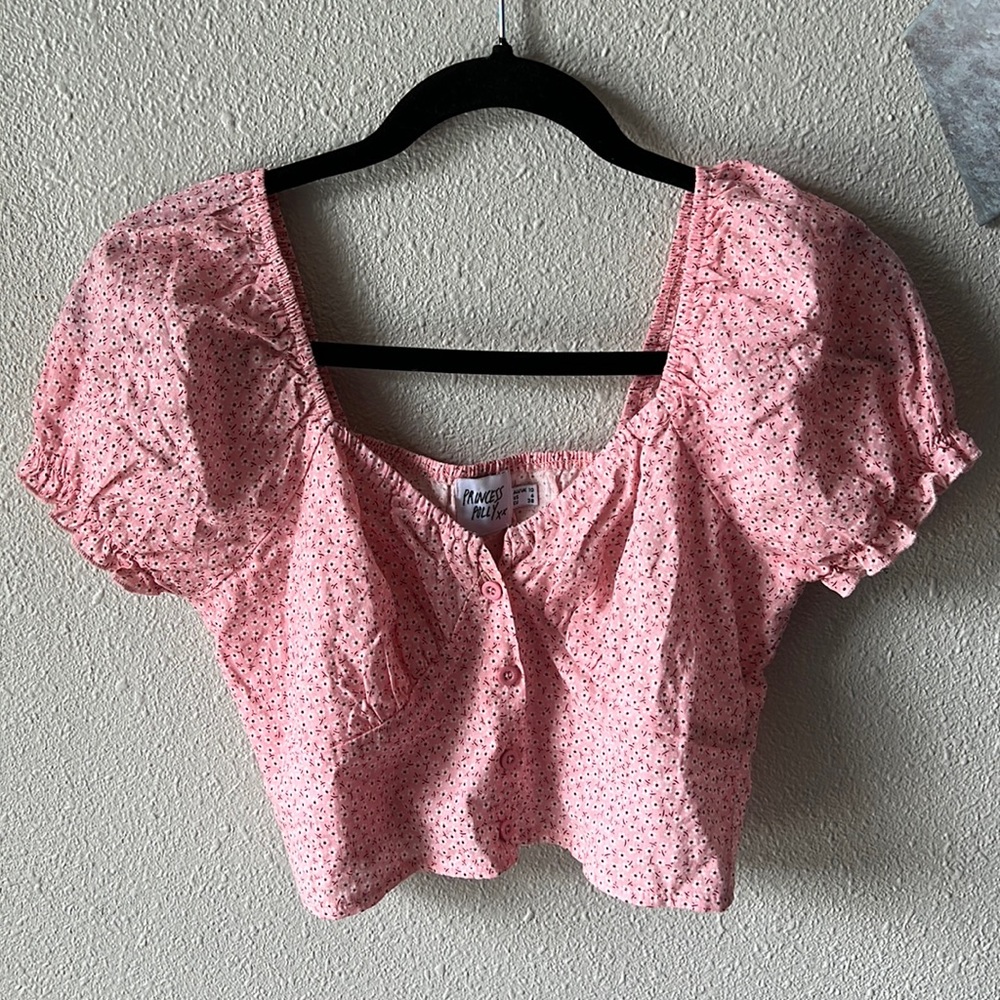 Princess Polly The Laura Top Pink, US 6, never worn